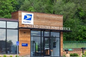 Visit a United States Post Office to change address of a deceased person's estate