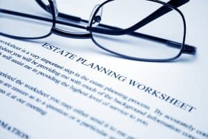 Estate planning worksheet needed to do if you need major surgery