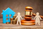 Image man and woman with gavel representing divorce and need for new estate planning